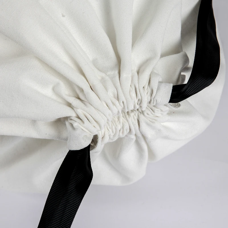
cheap muslin small cotton drawstring bag 