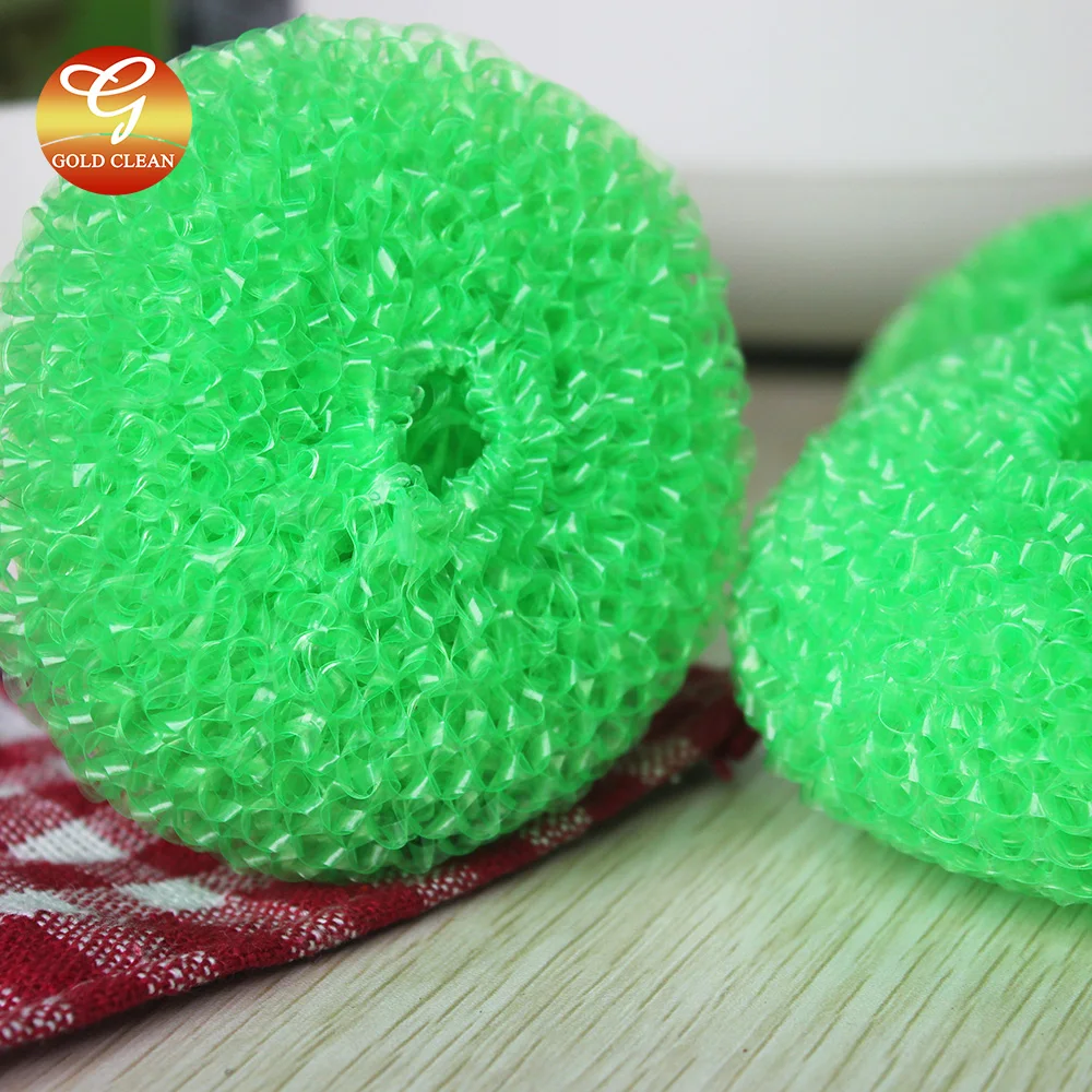 PP Dish Scrubber Scouring Pads Tough and Durable - Non-Scratch for Non-Stick Cookware