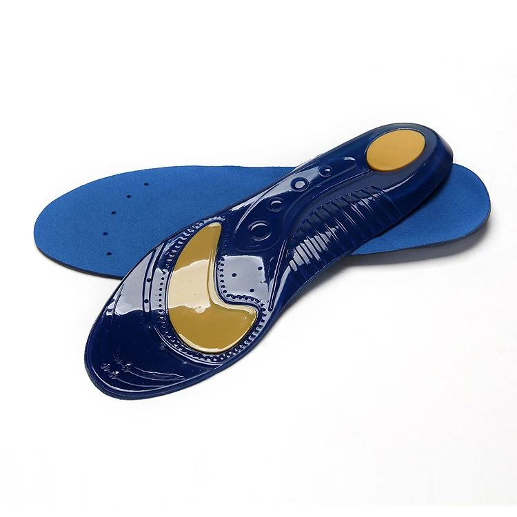 Двойной твердость толстый гель массажные стельки