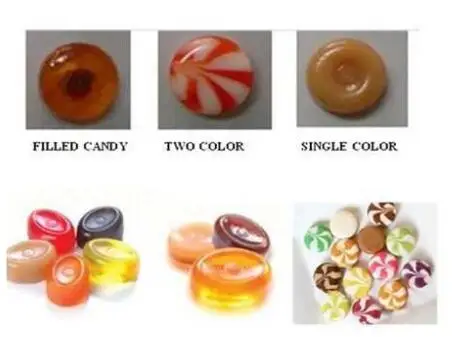 High Efficiency Full Automatic Hard Candy Production Line Hard Candy Machine