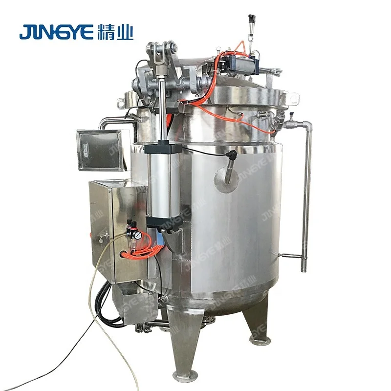 Full Automatic Small Vertical Sterilizer Retort For Canned Food /Bone broth cooking production line