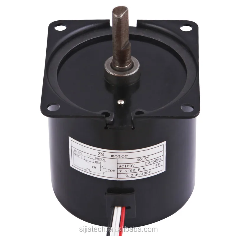 Permanent magnet synchronous motor for hang act the role of TV lift