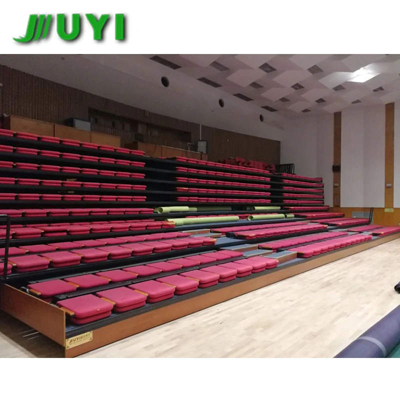 JUYI выдвижной отбеливатель стадион сиденье наконечник-up мягкий раскладной стул JY-768