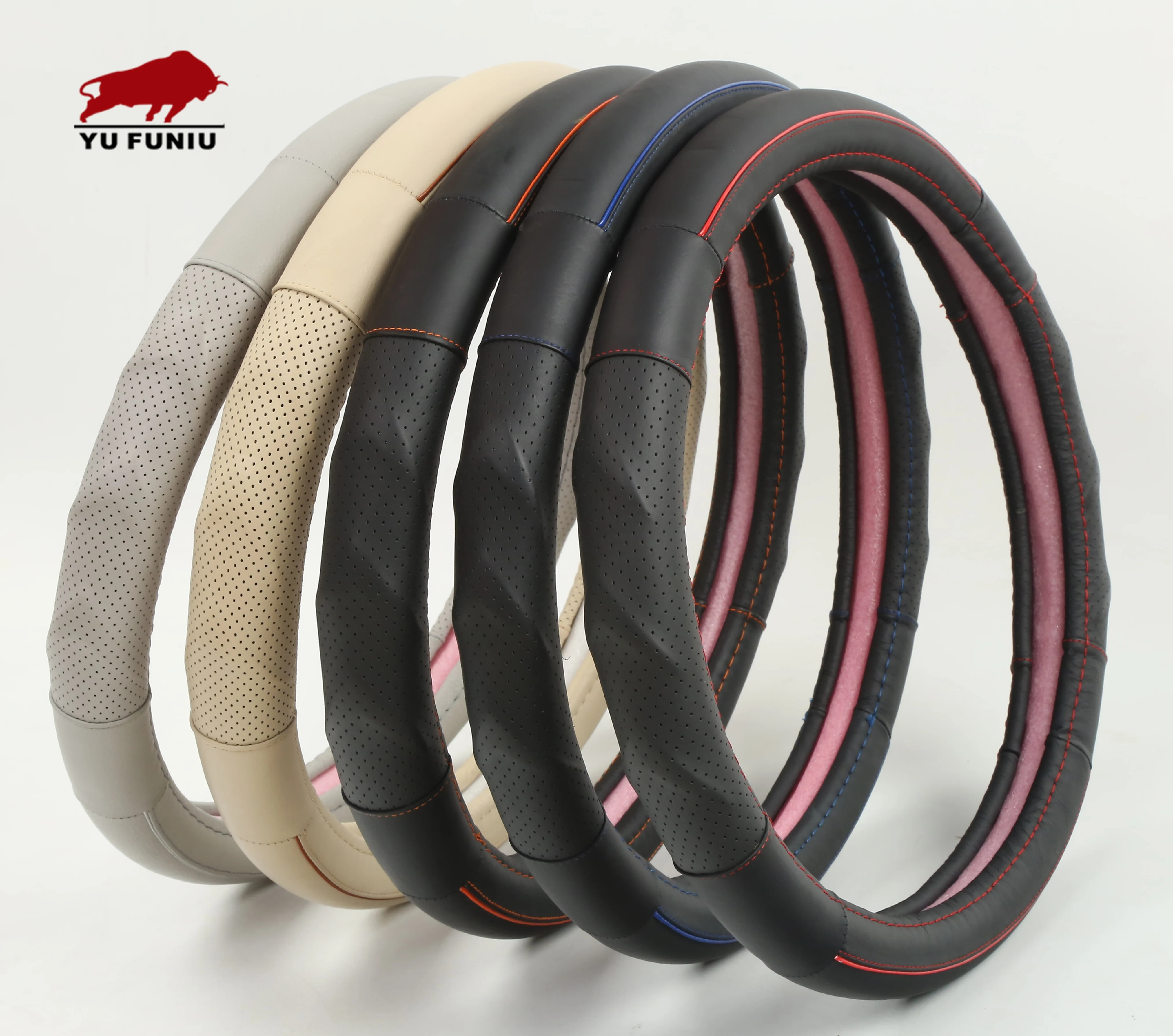 Newest Design Custom steering wheel cover  Car Accessories Interior Decorative