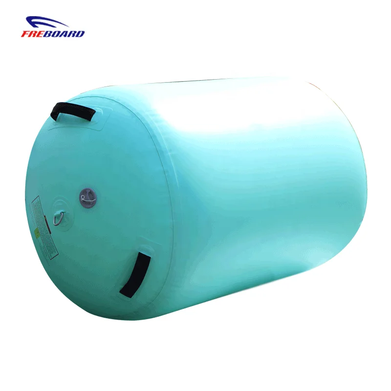 Home Fitness10 Inch Gym Mat Small Air Track for Gymnastic mint green tumble track inflatable air gymnastics mat