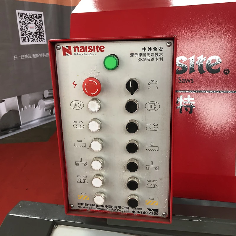 NST-9050 вертикальный токарный станок с Heavy Duty Рабочий стол металлическая пила для резки ленточная пила для резки