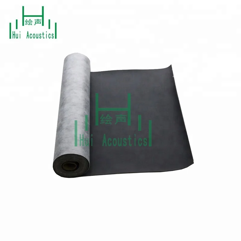 EPDM звукоизоляция внутренней стены черный акустический войлок