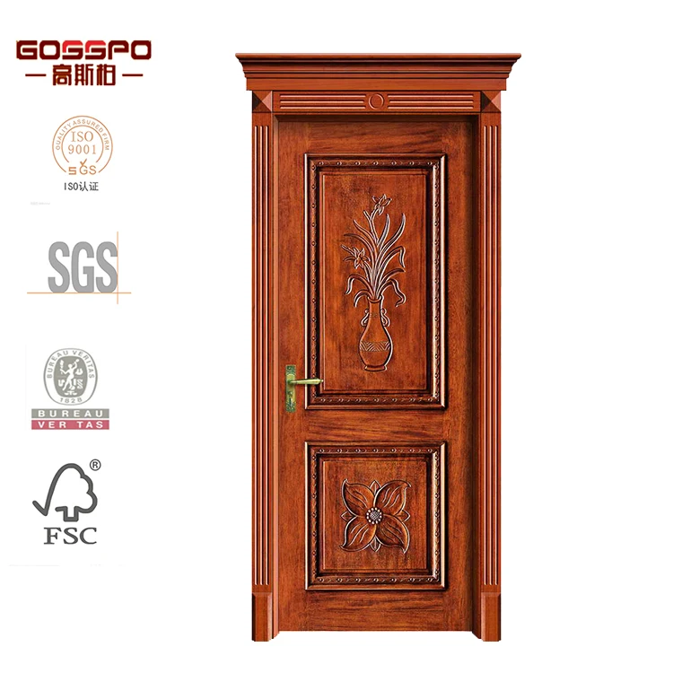 
carving design antique wood housing entrance door 