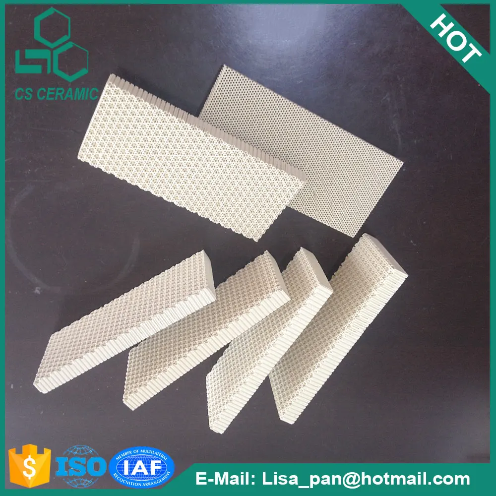 Инфракрасный сотовые керамические пластины для горелки