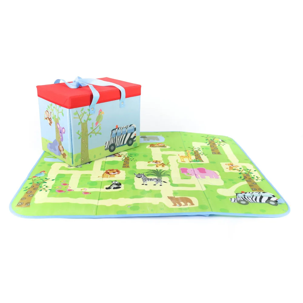 Kids Care Multifunctional Baby Play Mat For Storage Box