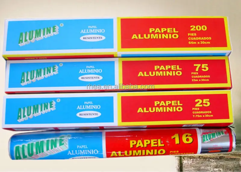 Large Capacity Pure 8011 30 Micron Aluminum Foil Wrapping Paper Aluminium Foil Roll