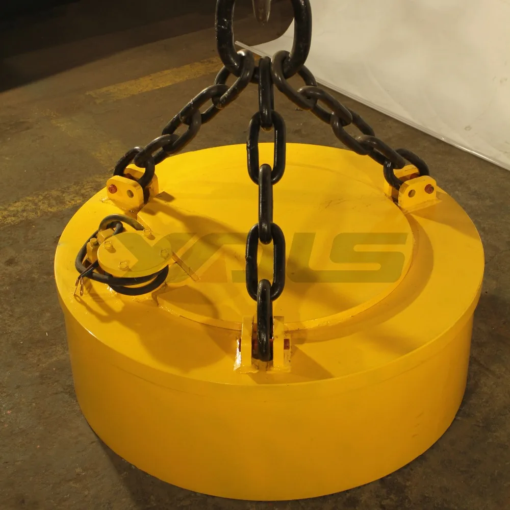 Overband Suspended Round Shape Electro Magnet