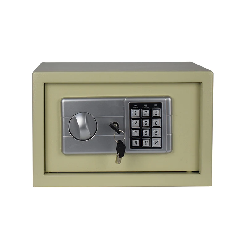 
Cheap Mini safe Key Lock Safe for Home Cash Jewelry Security 