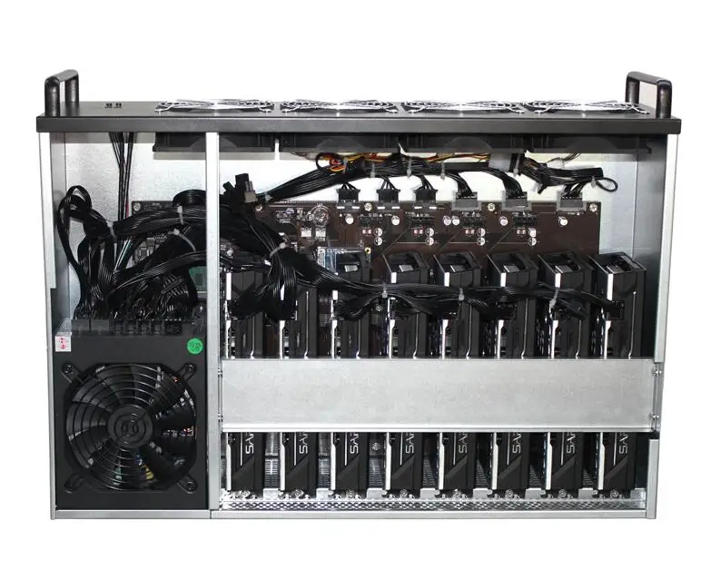 
China manufacture wholesale 6/8 GPU mining kit ethereum mining rig 
