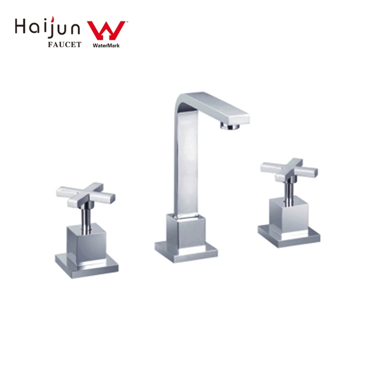 Square Design Single Hole Watermark black 360 degree swivel spout kitchen sink faucet For Kitchen Sink Water