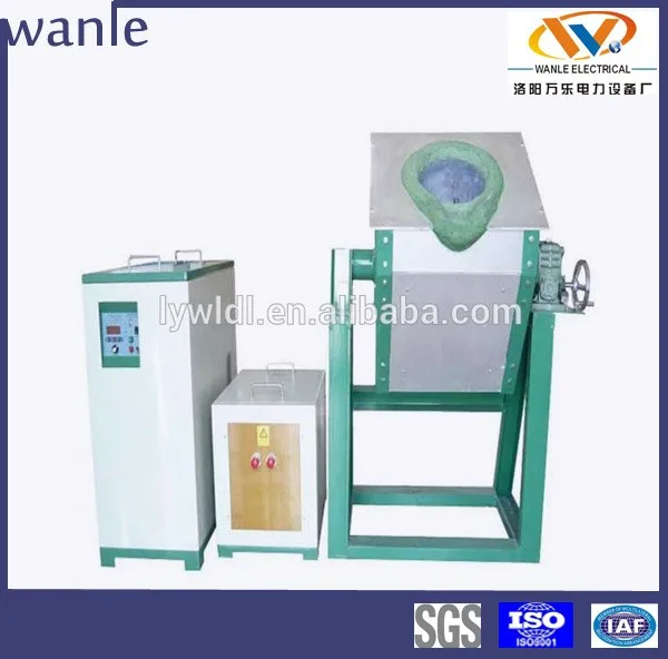 50 - 350 кг электрический золото серебро индукционная плавильная печь для ювелирных изделий