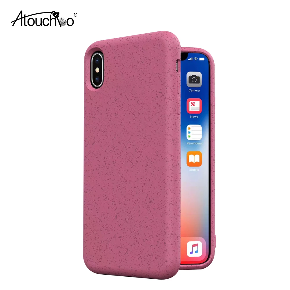 Bio Degradable For MOTO G7 G6 E5 P30 POWER PLUS PLAY GO Eco-friendly TPU Wheat Straw Soft Phone Case