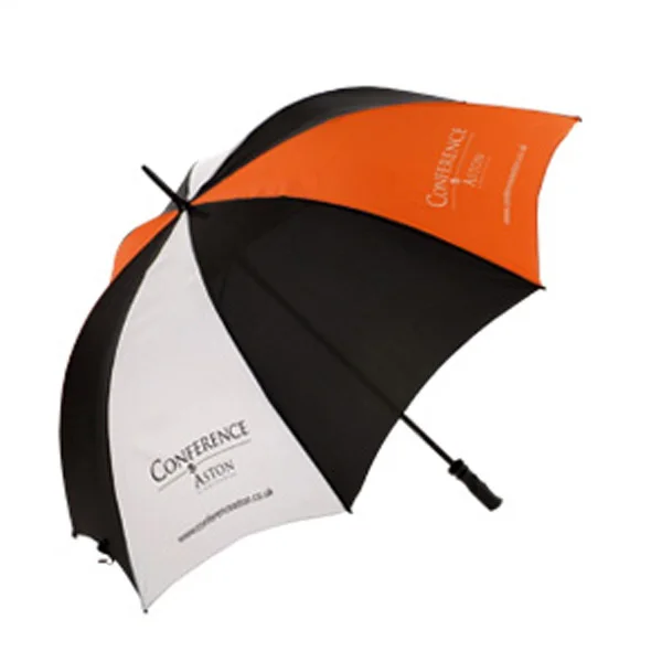 Chinese self defense telescopic shaft for umbrella plastic cover golf umbrella