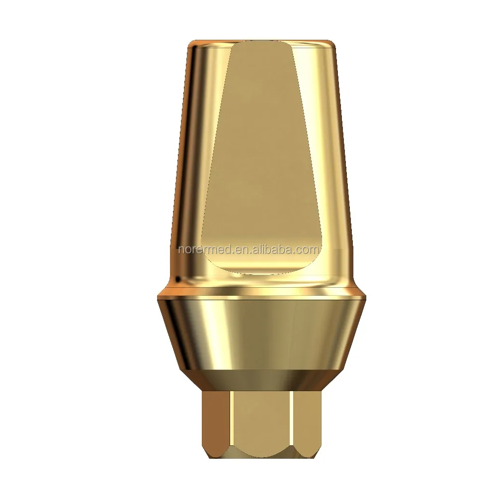
titanium Dental implant Abutment with Abutment Screw 