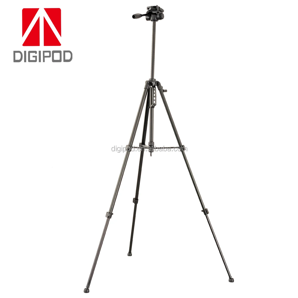 DIGIPOD TR-672A Fluid video head 67inch travel cameras lifting tripods in low price for Camcorder