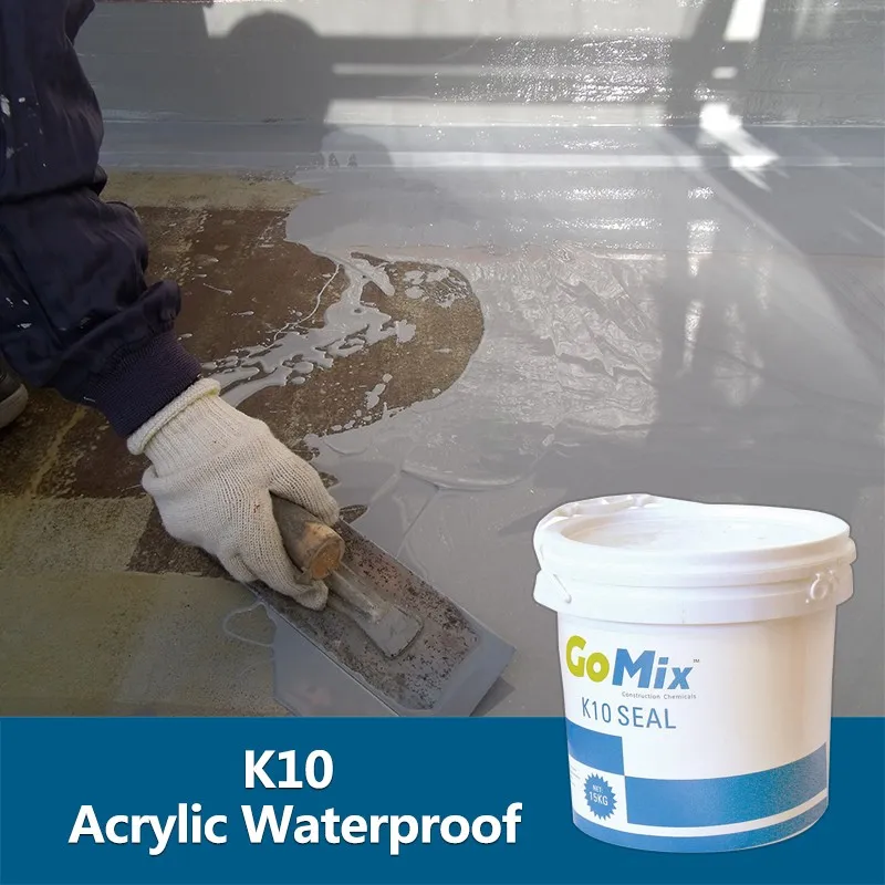 Готов к использованию K10, водонепроницаемость на акриловой основе для металлической крыши