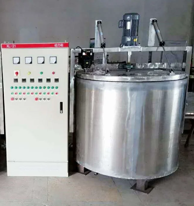 ИУ Завод промышленного оборудования электрическое Отопление нержавеющей стали 1000 кг плавления парафина машина