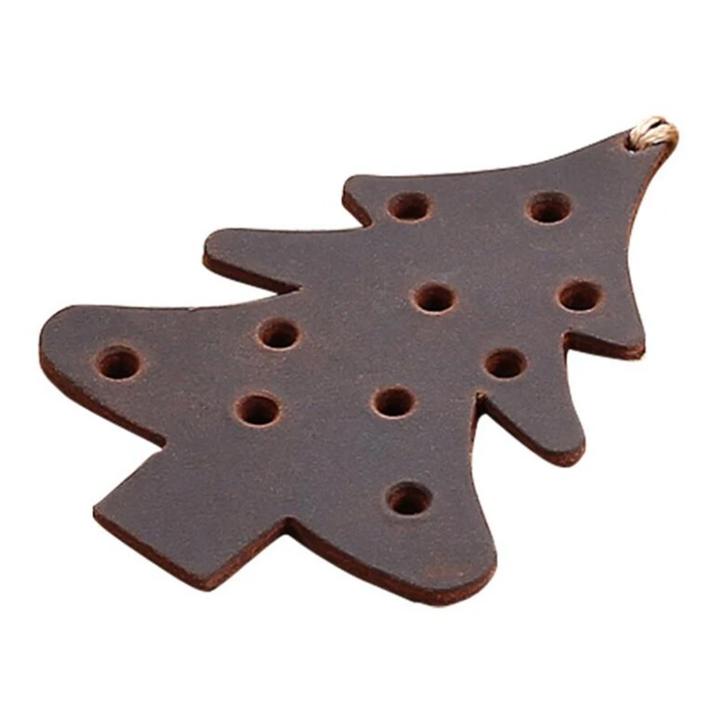 
Dreamtop DTF280 creative freebie Christmas tree bookmark wholesale free sample fashion bookmark leather 