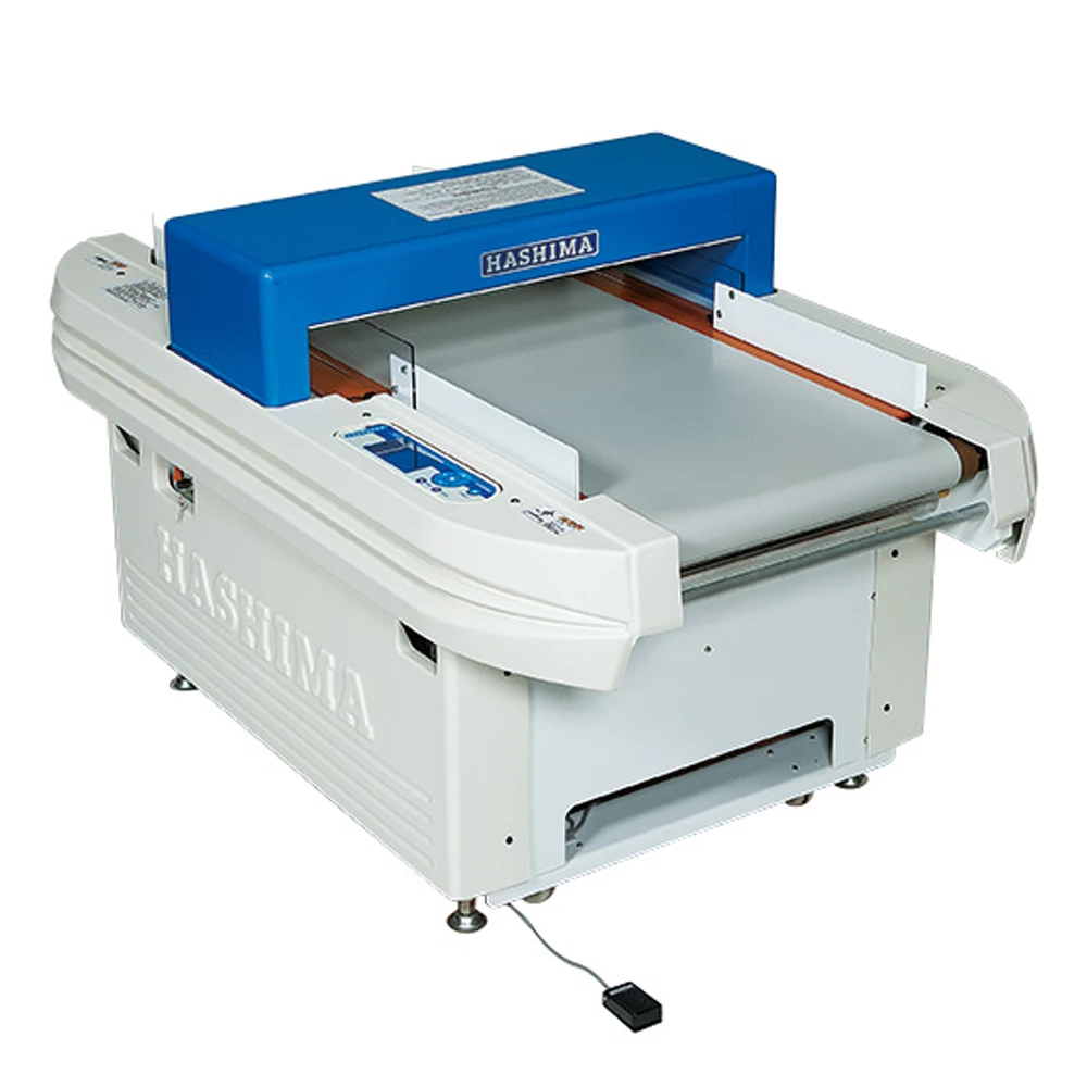 
HASHIMA CONVEYOR TYPE METAL NEEDLE DETECTOR HN-780G FOR GAMENT 