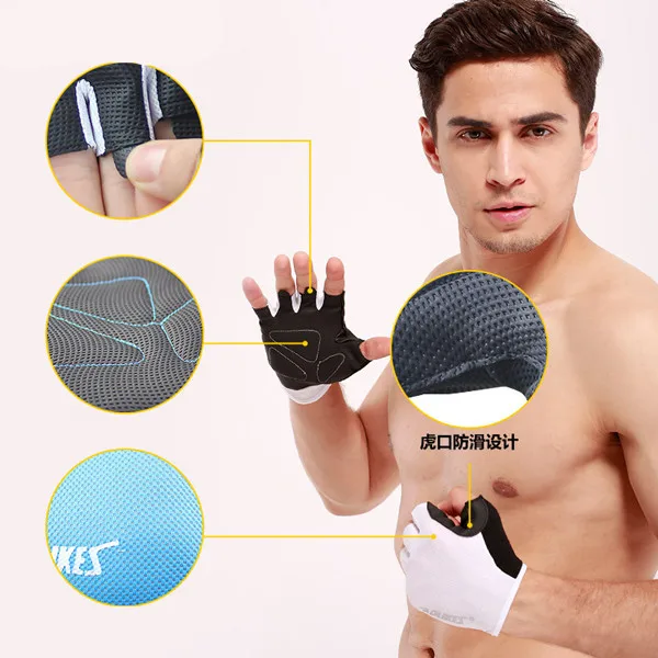 Неопреновые спортивные перчатки для бодибилдинга и фитнеса, тренировочные перчатки для спортзала для мужчин и женщин
