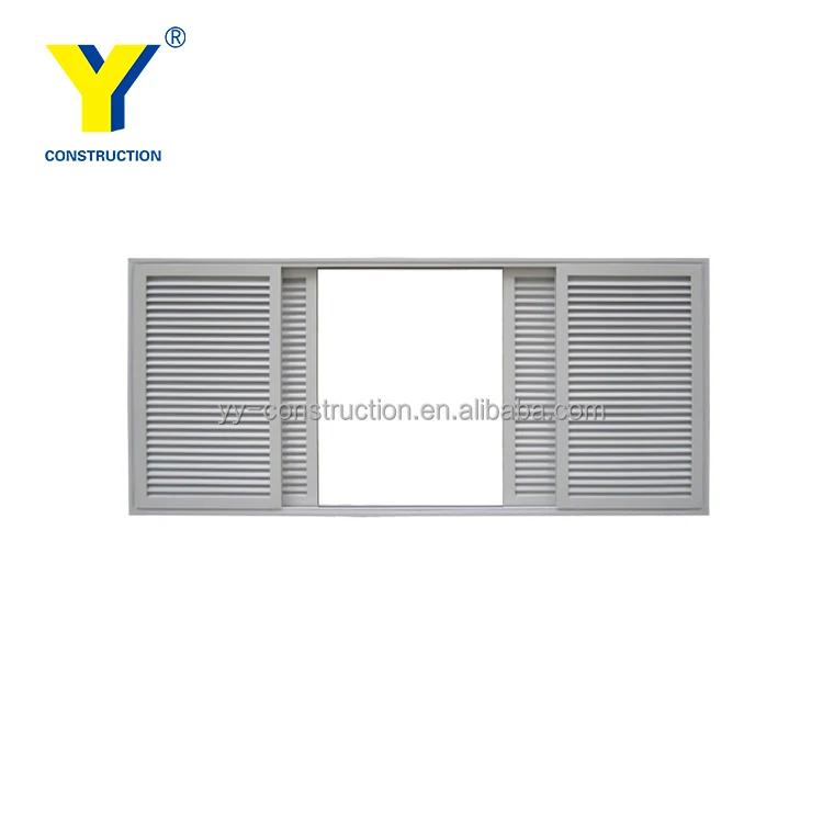Aluminium Louver Doors /outdoor plantation shutters/louvered french doors