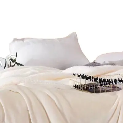 luxury Double lamb wool blanket