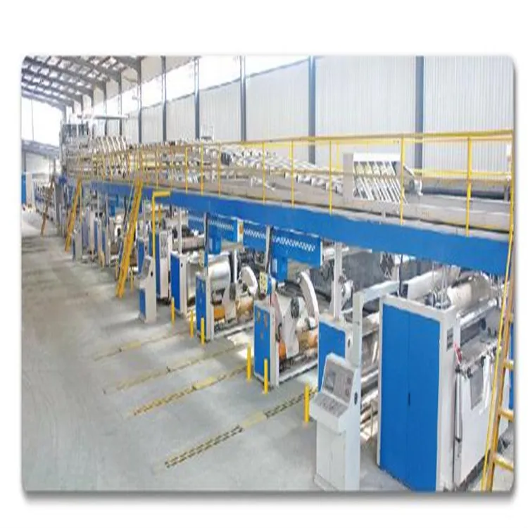 Высокотехнологичная линия по производству картонных коробок 5ply 200 м в минуту