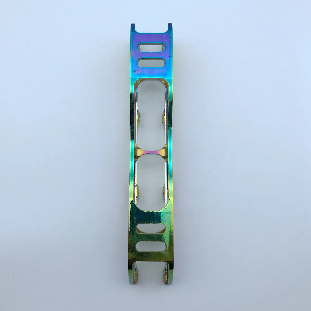 New Colorful Electroplating Aluminum Alloy Speed Inline Skate Frame Roller Blade Skate Shoe Holder Chassis