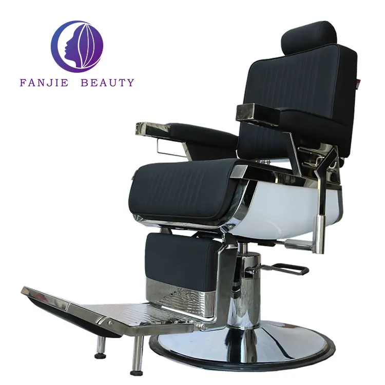 Горячая Распродажа, портативный салонный стул, мебель для салона, сверхмощный мужской парикмахерский стул с откидывающейся спинкой
