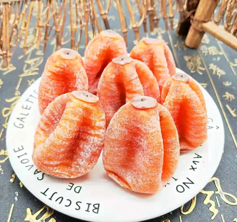 Chinese Dried fruits dried persimmon price high sweet orange colour