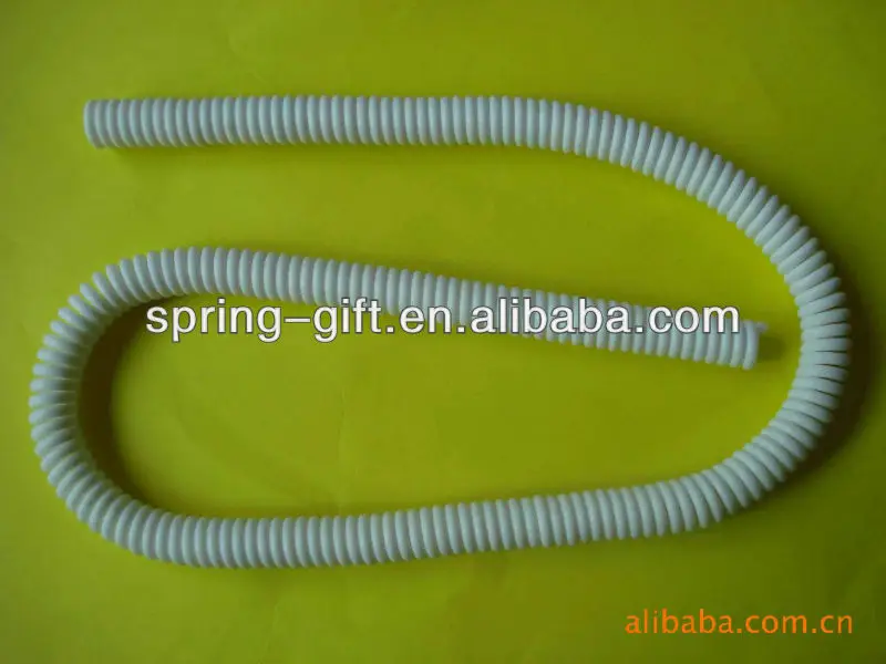 various telephone cord spiral coil spiral cords with key ring pu spring pipe rope key chain
