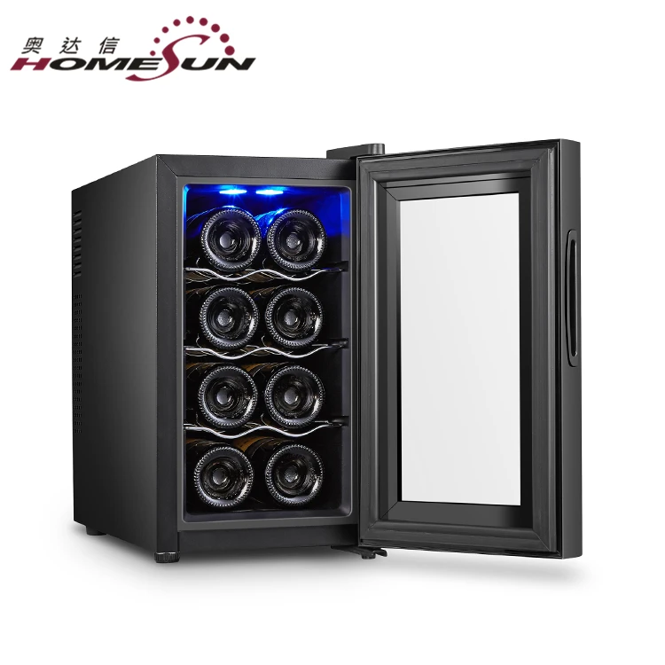 
BCW-25 Custom mini 8 bottles wine cooler, small wine fridge mini wine cooler 8 bottle 