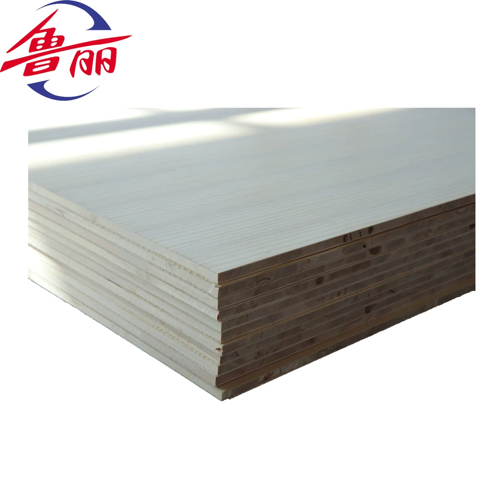 
radiant pine 12mm 15mm 17mm 18mm block board from China for Kitchen cabinet 