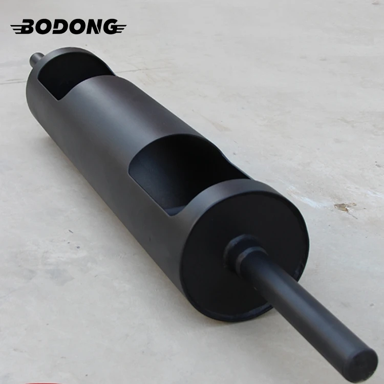 Power training gym club fitness barrel rubber vipr