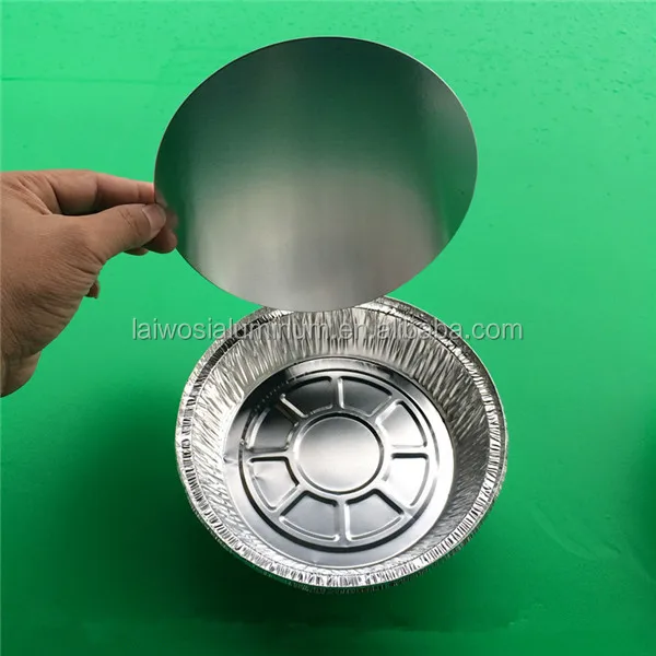 9 Inch Disposable Round Aluminum Foil Pan/Foil Baking Pan/Pizza Pan