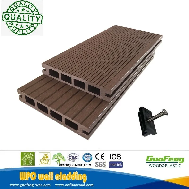 Наружный ламинат 25 мм из ДПК, пластиковый деревянный настил