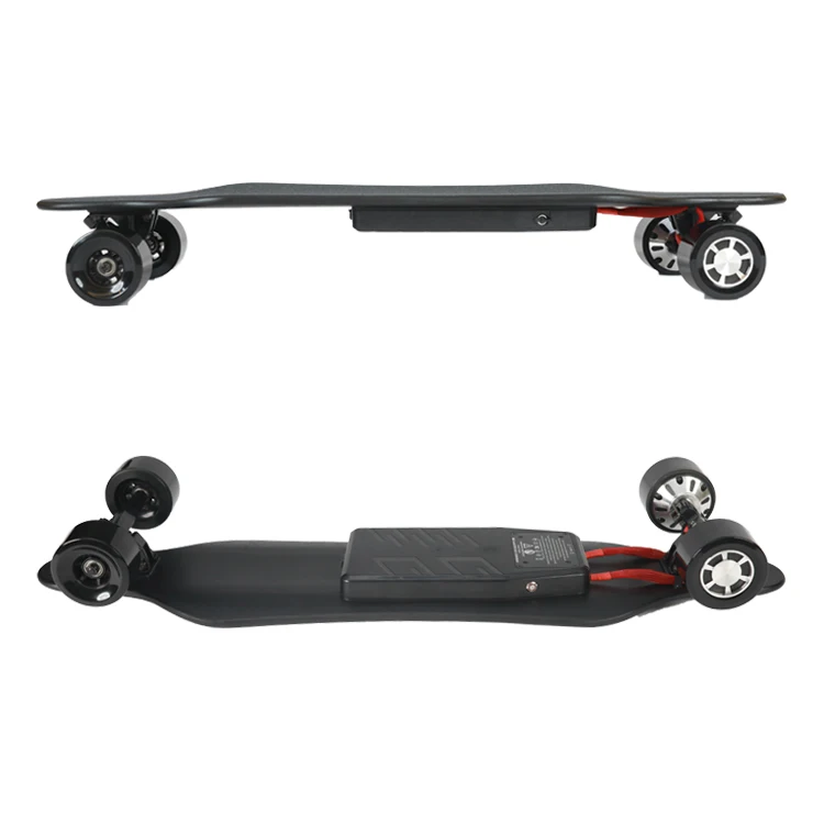 
Ifasun good quality e longboard adult diy dual hub motors boosted electric skateboard with remote control 