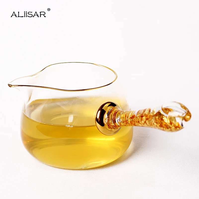 Хит продаж, высококачественные роскошные наборы хрустальных чайных чашек ручной работы