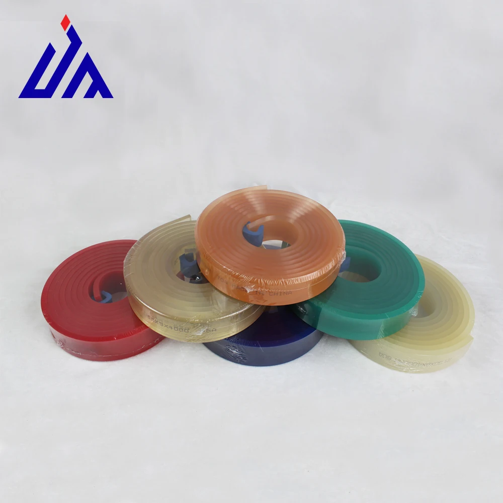 JIAMEI factory rubber squeegee, pu squeegee, polyurethane squeegee screen printing squeegee