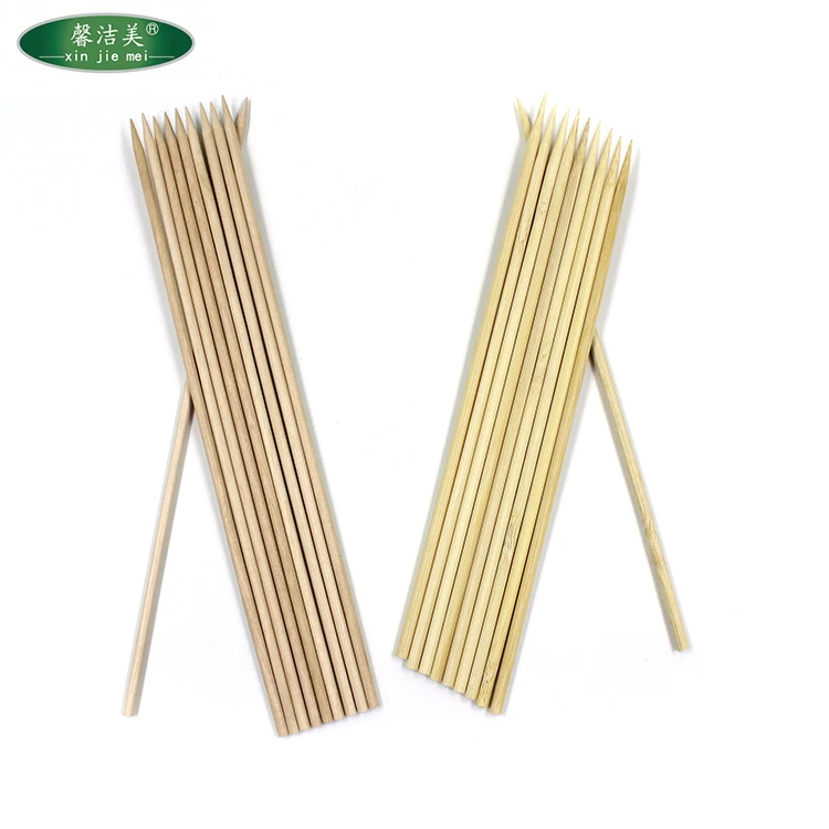 Wholesale disposable decorative skewers bamboo stick