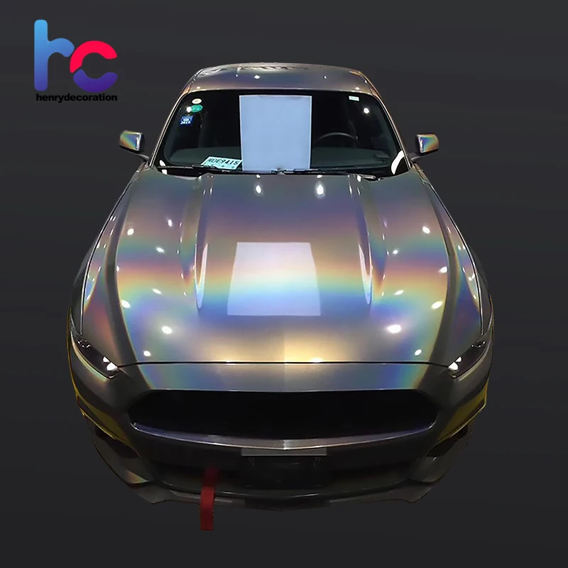 Color Changing Film Laser Color Tint Films For Car Cars Exterior Vinyl Wrap Vehicle sticker
