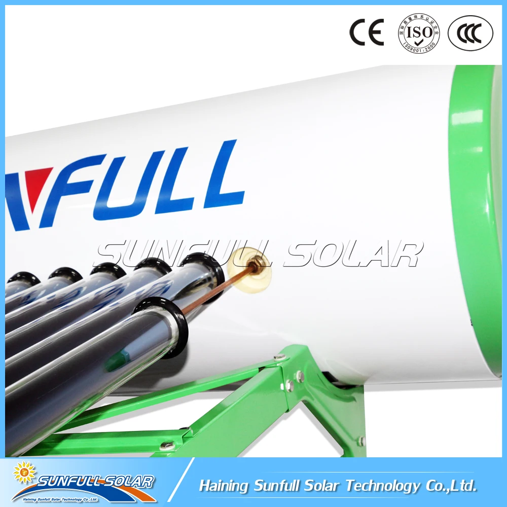 New Style 10 Tubes High Pressure Heat Pipe Solar Water Heater Greenhouse for Sale