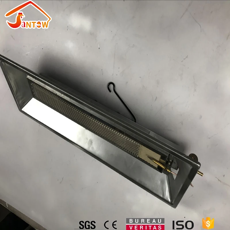 natural gas infrared overhead radiant heaters for greenhouse