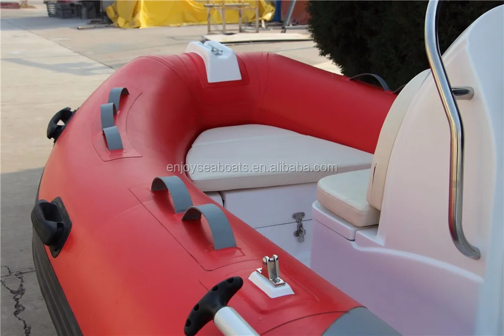 CE certfiicate most popular 3.9m fiberglass rib inflatable boats for sale