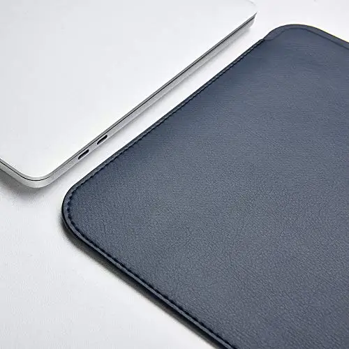 WiWU Wholesale PU Leather Ultra Thin Skin Pro Protective Laptop Sleeve for Macbook Waterproof Lightweight Laptop Bag